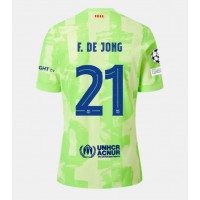 Billiga Barcelona Frenkie de Jong #21 Tredje fotbollskläder 2024-25 Kortärmad